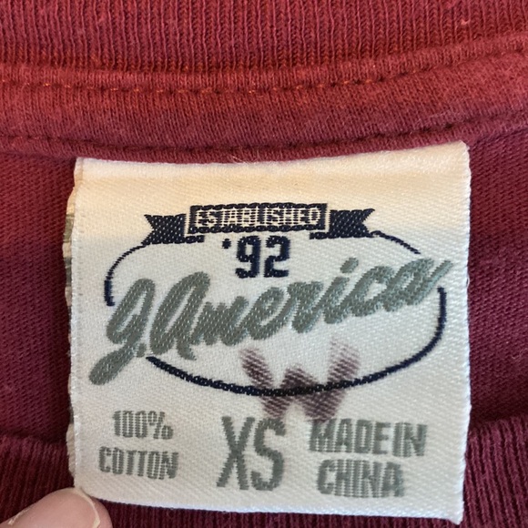 Texas A&M Aggies Long Sleeves T-SHIRT Size XS Rhinestones - Picture 7 of 9